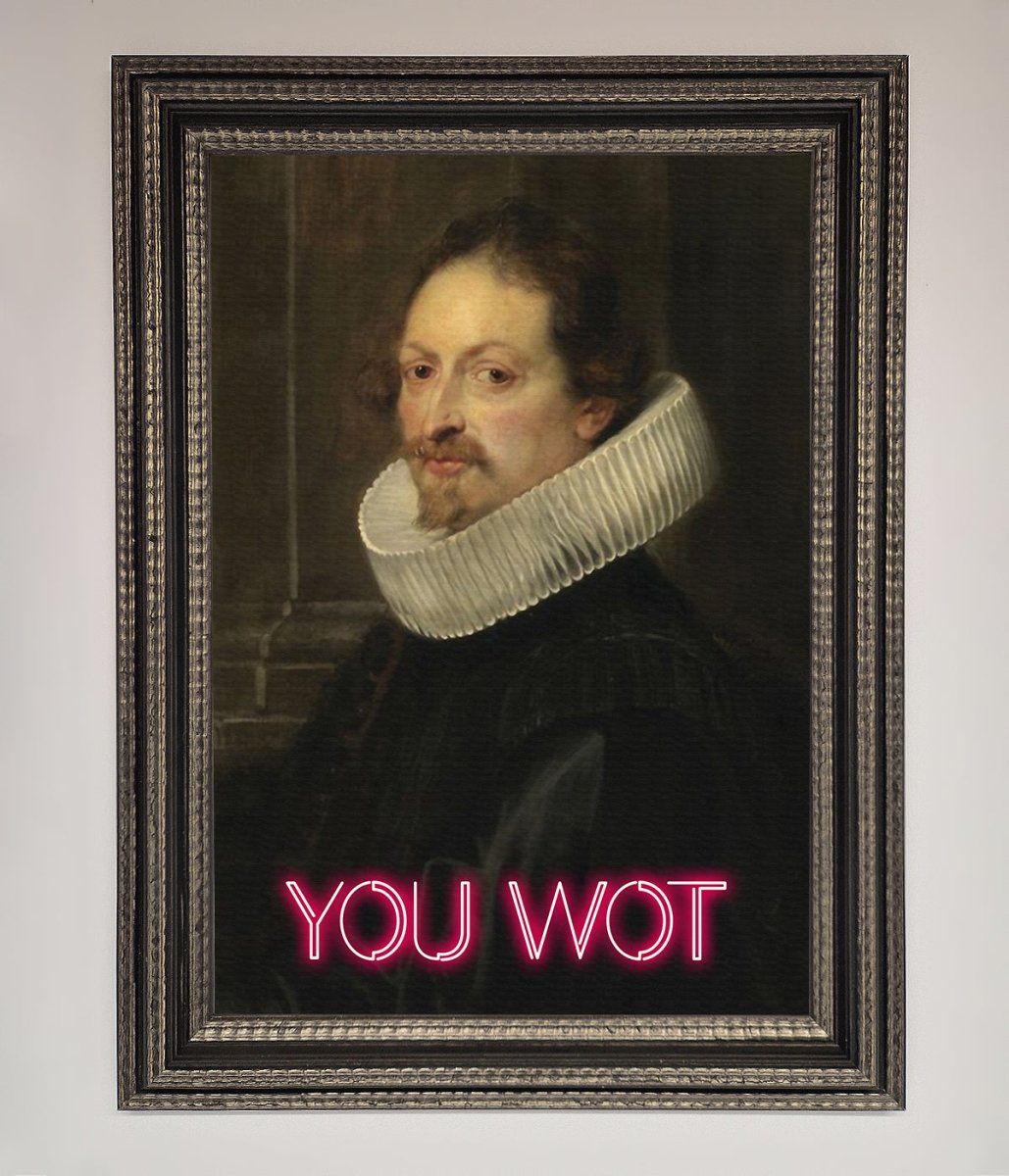 You Wot Renaissance Framed Poster-13