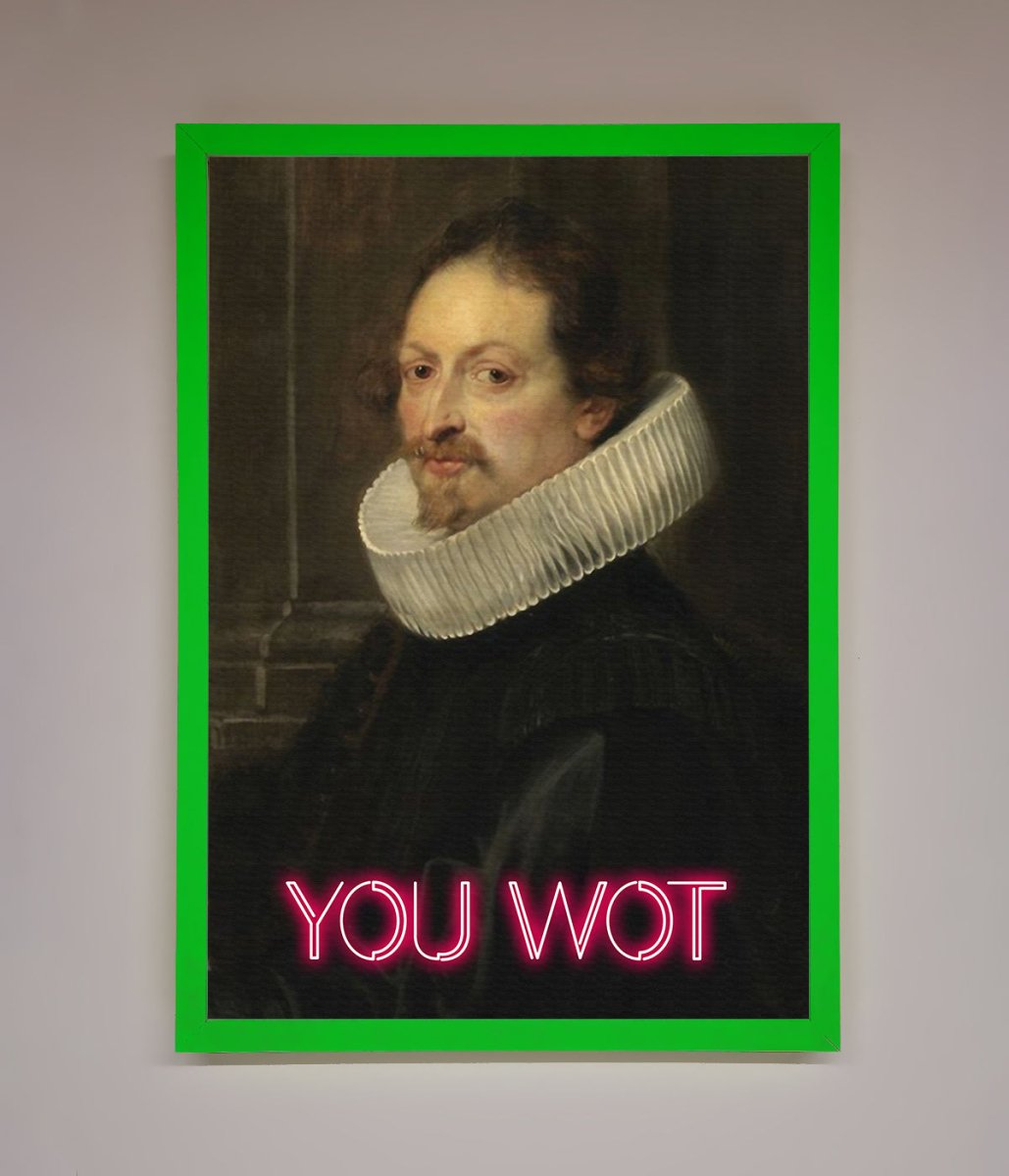 You Wot Renaissance Framed Poster-9