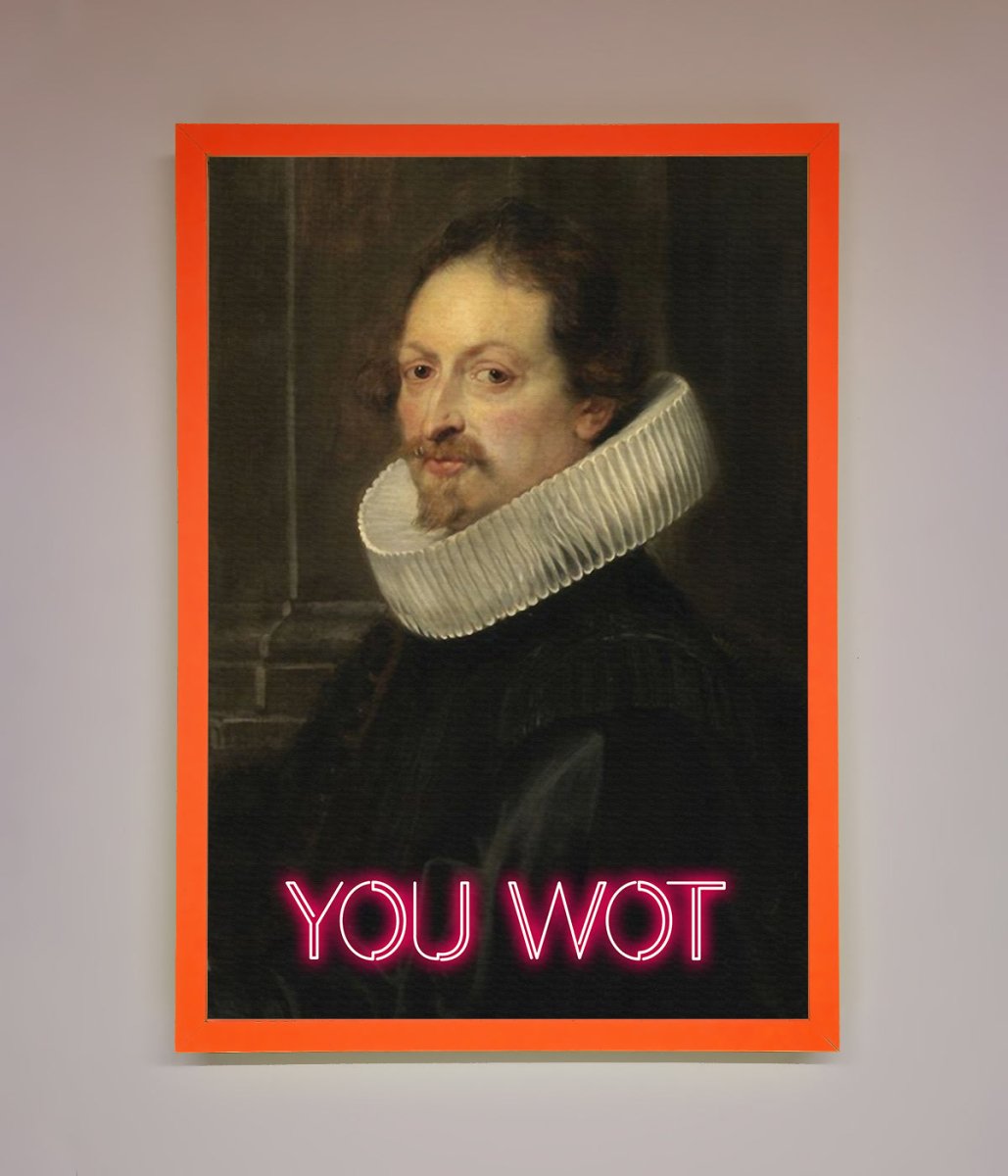 You Wot Renaissance Framed Poster-6