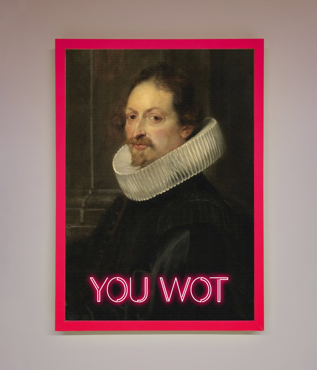 You Wot Renaissance Framed Poster-5