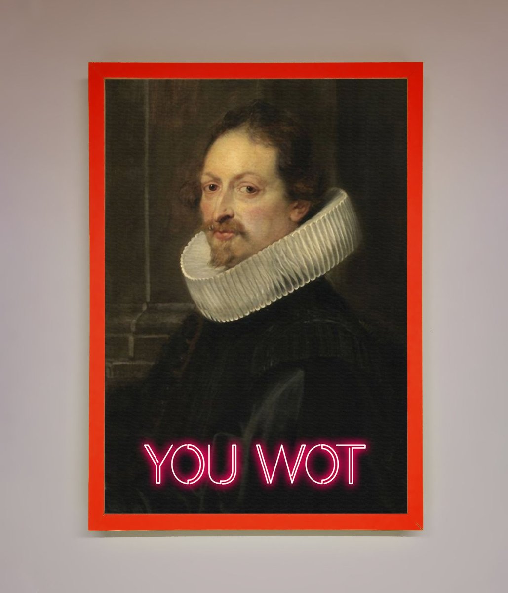 You Wot Renaissance Framed Poster-7