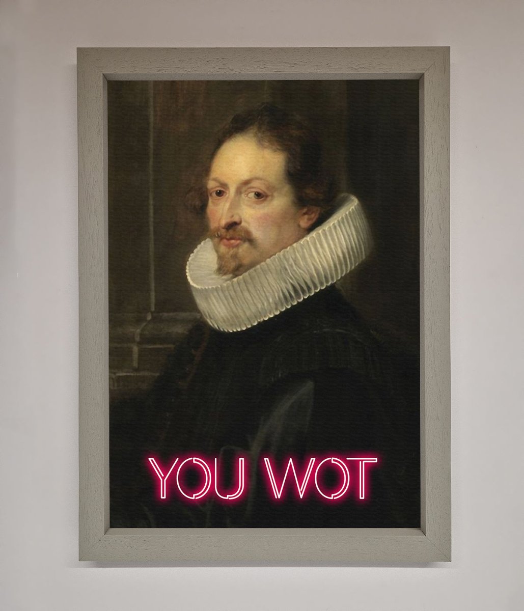 You Wot Renaissance Framed Poster-3