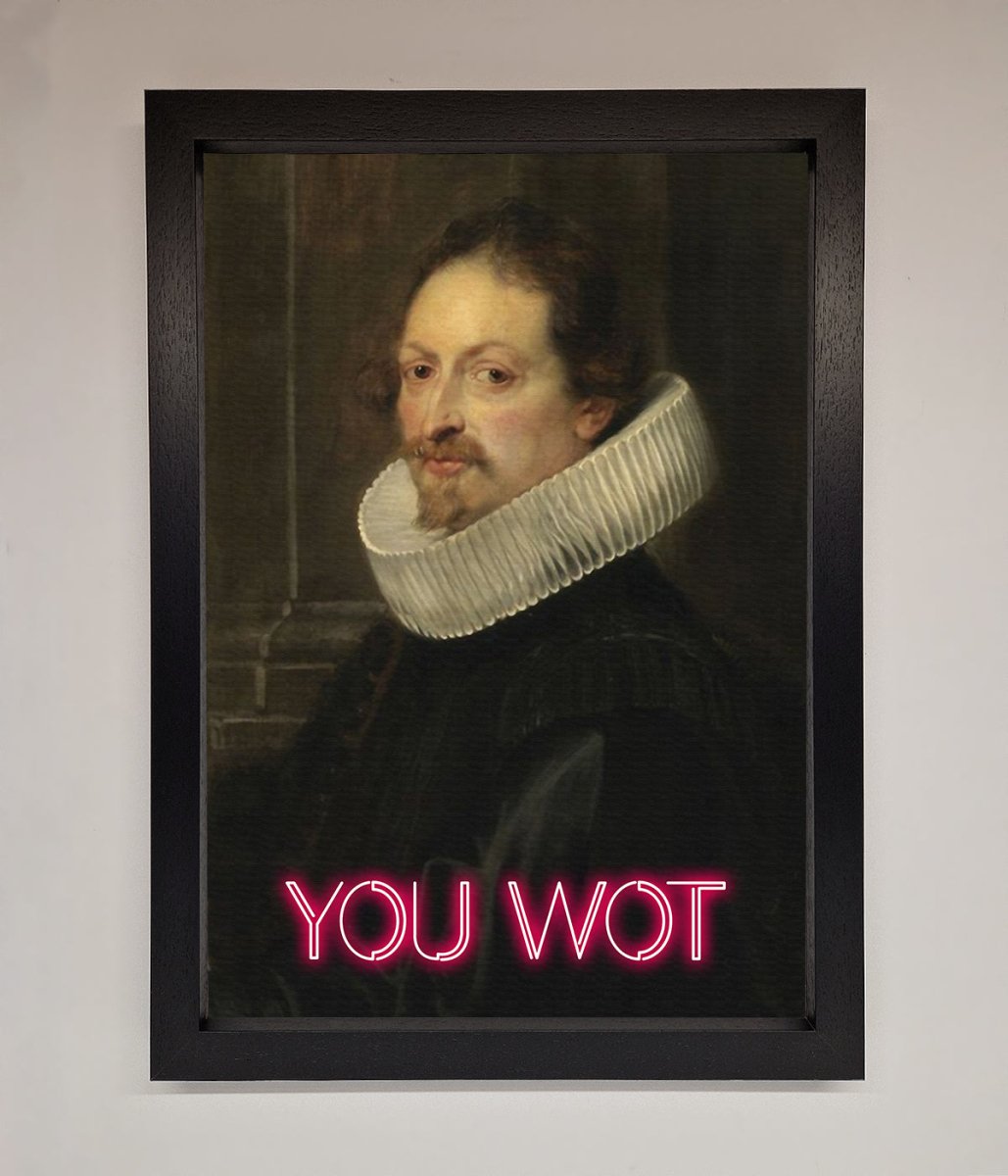 You Wot Renaissance Framed Poster-1