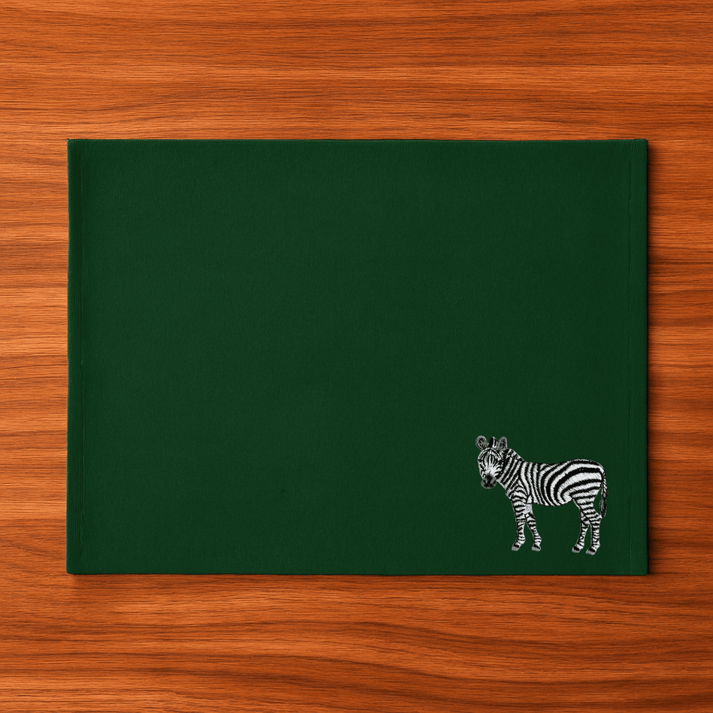 Table Mats - Zebra Embroidery